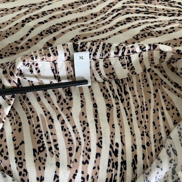 Abstract Animal Print Shirt - Picture 9 of 12